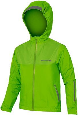 Endura Kid's MT500JR Waterproof Jacket - Hi Viz Green - 9-10 years, Hi Viz Green